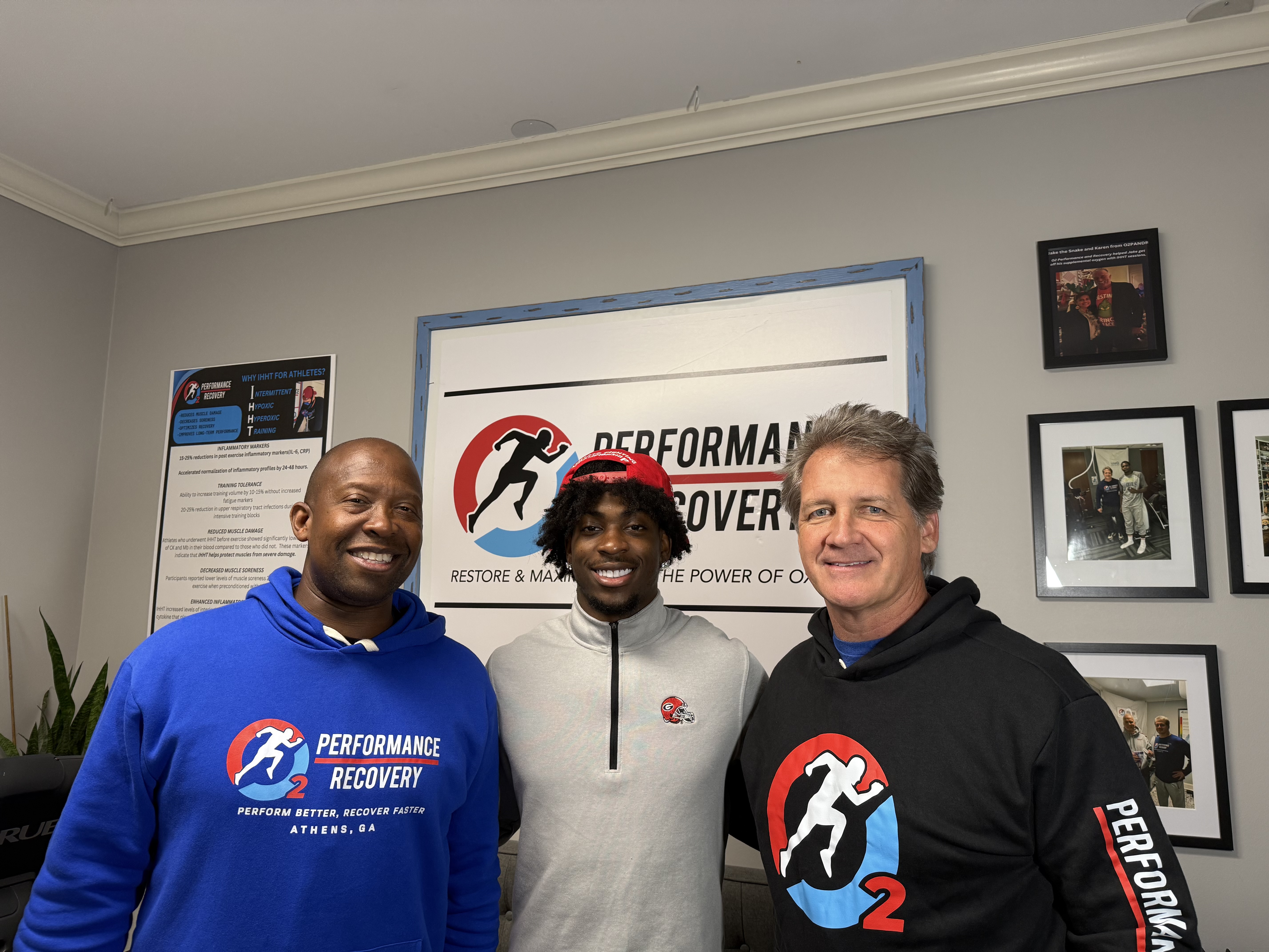 Zachariah Branch at O2 Performance and Recovery in Bogart, GA